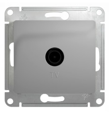 Розетка TV оконченая Schneider Electric Glossa GSL000391 Алюминий - GSL000391