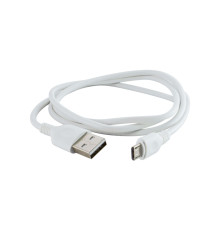 Дата-кабель, ДК 4, USB - micro USB, 1 м, белый, TDM | арт.SQ1810-0304