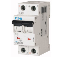 Авт. выключатель PL7-C40/2-DC, 2P, 40A, хар-ка C, 10kA, 250VAC/DC, 2M