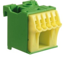 Клемма QuickConnect (1x16мм2 + 5х4мм2), 30 mm, Зеленая Hager
