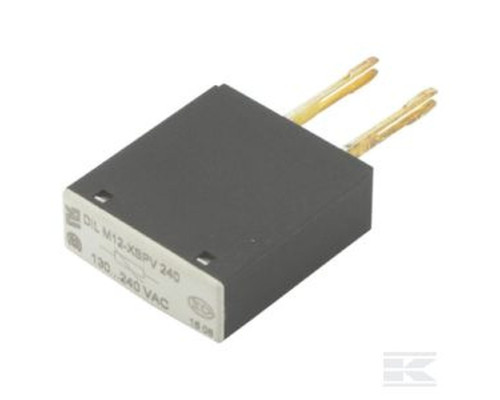 Модуль защитный DILM12-XSPV240, варистор, 130_240V50/60Hz, для DILM7_15, DILP20, DILA