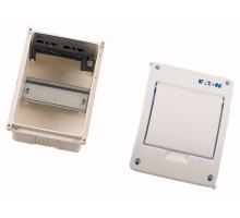 Щит встраиваемый BC-U-1/5-TW-ECO белая дв., 156х116х70, 2х(4х10мм2), IP40