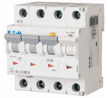 mRB 6 3P+N, 16A, хар-ка C, 6kA, 30mA, тип А, 4M  Дифф. авт. выкл.