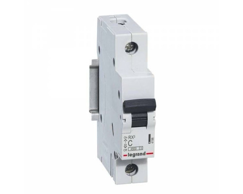 Авт. выкл. Legrand RX3 1P C  6A 4,5кА 1M