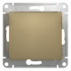 Выключатель 1-клавишный Schneider Electric Glossa GSL000411 Титан - GSL000411