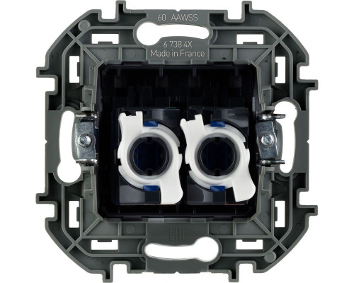 Роз 2ХRJ45 6 UTP БЕЛ INSPIRIA | арт.673840
