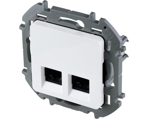 Роз 2ХRJ45 6 UTP БЕЛ INSPIRIA | арт.673840