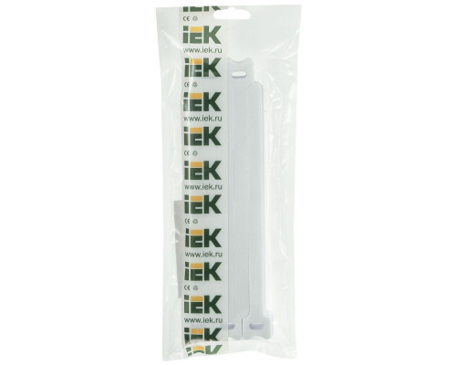 Хомут-липучка ХКл 14х210мм белый (100шт) IEK