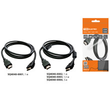 Кабель "АВК 1" HDMI - HDMI, v2.0, позолоченные контакты, 1 метр, TDM | арт.SQ4040-0001