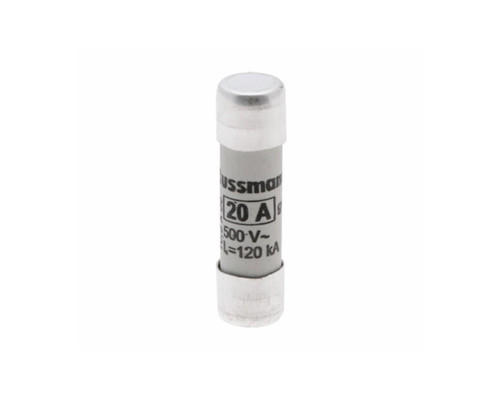 Вставка плавкая цилиндр., 20A, 500VAC, 10x38mm, тип gG