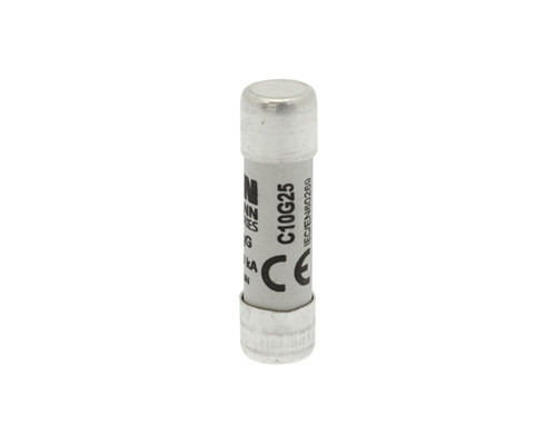 Вставка плавкая цилиндр., 25A, 500VAC, 10x38mm, тип gG