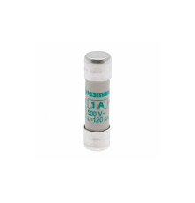 Вставка плавкая цилиндр., 1A, 500VAC, 10x38mm, тип aM