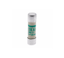 Вставка плавкая цилиндр., 10A, 500VAC, 10x38mm, тип aM