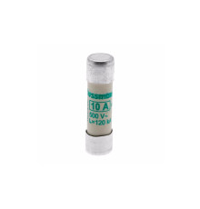 Вставка плавкая цилиндр., 10A, 500VAC, 10x38mm, тип aM