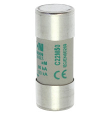 Вставка плавкая цилиндр., 50A, 690VAC, 22x58mm, тип aM