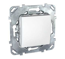 MGU5.205.18ZD UNICA ПЕРЕКЛЮЧАТЕЛЬ 1-клавишный, перекрестный, сх. 7, 10 АX, 250 В, БЕЛЫЙ - MGU5.205.1