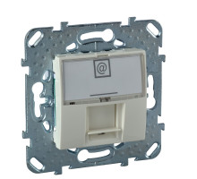 MGU5.421.25ZD КОМПЬЮТЕРНАЯ РОЗЕТКА 1ХRJ45 КАТ. 5Е, С ПОЛЕМ ДЛЯ НАДПИСИ БЕЖЕВЫЙ - MGU5.421.25ZD