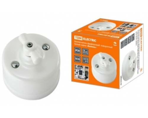 Розетка телефонная RJ11 + компьютерная RJ45 белая «Болонь» TDM