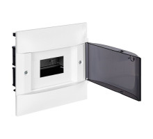 Щиток встр. Practibox S 6М, прозр. дым. дверь, с клеммами N+PE, IP40