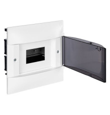 Щиток встр. Practibox S 6М, прозр. дым. дверь, с клеммами N+PE, IP40