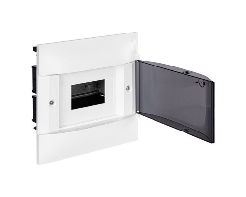 Щиток встр. Practibox S 6М, прозр. дым. дверь, с клеммами N+PE, IP40