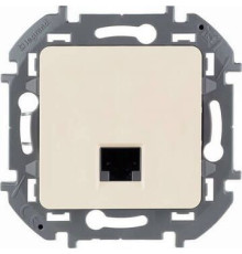 Inspiria - Розетка 1хRJ-45 UTP CAT5E (сл.кость)