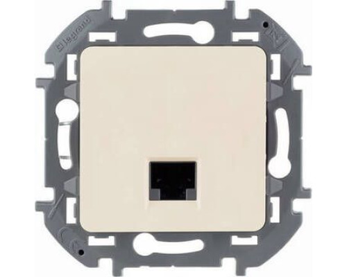 Inspiria - Розетка 1хRJ-45 UTP CAT5E (сл.кость)