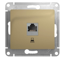 Розетка компьютерная Schneider Electric Glossa GSL000481K Титан - GSL000481K