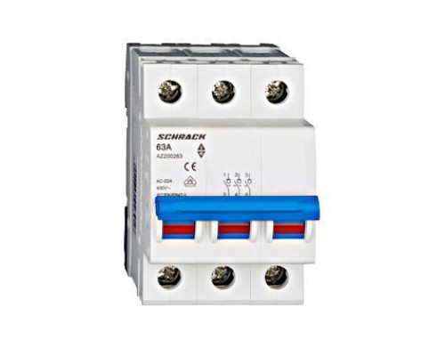 AZ 3p 063A, Выключатель нагрузки Isolator