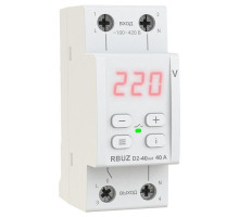 Реле напряжения RBUZ D2-40 red