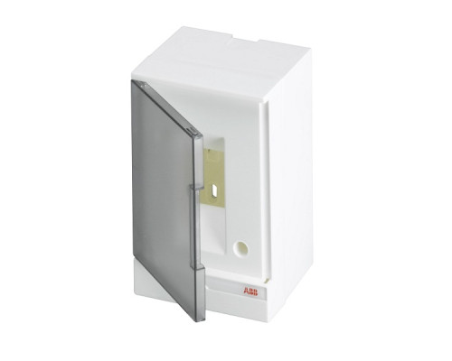 Щиток навесной ABB Basic E BEW402202, 2M, прозр. серая дверь, 63A, IP40, 120x180x102mm, без шин