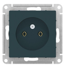 Розетка без заземления без шторок Schneider Electric AtlasDesign ATN000841 Изумруд - ATN000841