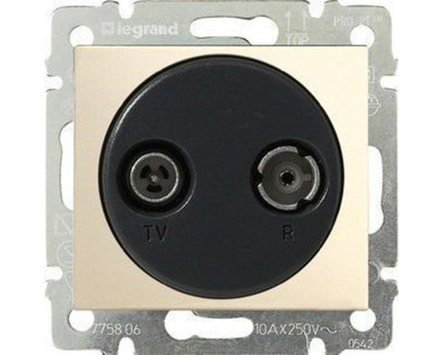 Valena - Розетка TV-RD концевая 862MHz, сл.кость (инд. упаковка)