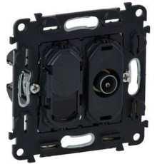 Valena In\'Matic - Розетка TV простая + RJ45 Кат.6 UTP