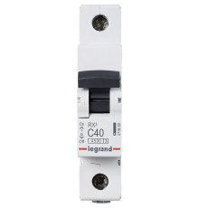 Авт. выкл. Legrand RX3 1P C 40A 4,5кА 1M