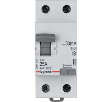 УЗО Legrand RХ3 2P 25A 30mA 10kA 2M тип АС