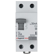 УЗО Legrand RХ3 2P 25A 30mA 10kA 2M тип АС