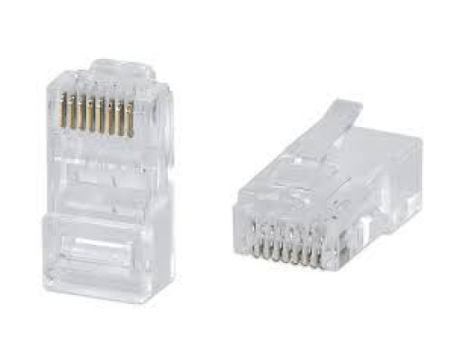 Разъем RJ-45 UTP для кабеля кат. 5Е, 8P8C (2 шт), TDM