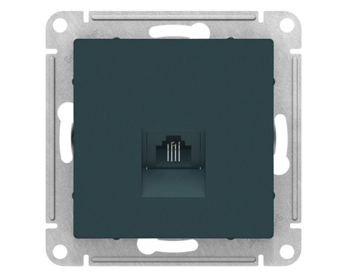 Розетка телефонная Schneider Electric AtlasDesign ATN000881 Изумруд - ATN000881