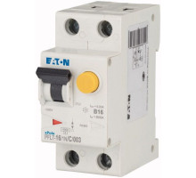 PFL7 Eaton 1P+N 16A тип AС 30мA 10kA, 2M Дифф. авт. выкл.