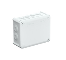 Коробка распред. T 160 без клемм, IP66, 190х150х77мм, 7хМ25, 5хМ32, серый, полипроп. армир.стекловол | арт.2007093