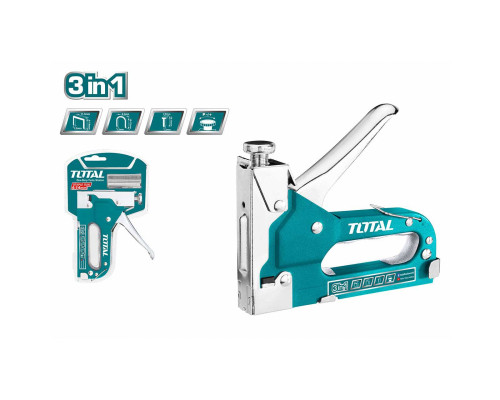 Степлер механический 3 в 1 TOTAL THT31143 | арт.THT31143