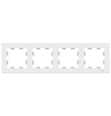 Рамка на 4 поста Schneider Electric AtlasDesign ATN000104 Белый - ATN000104