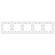 Рамка на 5 постов Schneider Electric AtlasDesign ATN000105 Белый - ATN000105