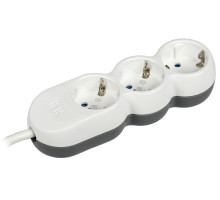 Удлинитель У03 3 места 2P+PE/1,5м 3х1,5мм2 16А/250В UNO IEK
