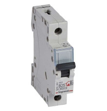 Авт. выключатель Legrand TX3, 1P, 25A, хар-ка B, 6kA