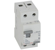 УЗО Legrand RХ3 2P 40A 30mA 10kA 2M тип ((А))