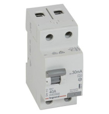 УЗО Legrand RХ3 2P 40A 30mA 10kA 2M тип ((А))