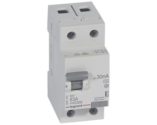 УЗО Legrand RХ3 2P 63A 30mA 10kA 2M тип А