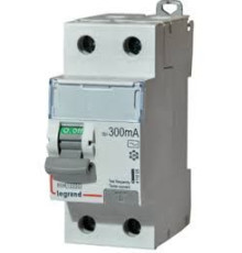 УЗО Legrand TX3, электромеханическое, 2P, 25A, 10kA, 300mA, тип AC, 2M